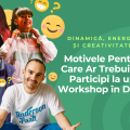 Dinamică, energie și creativitate: Motivele pentru care ar trebui să participi la un workshop în dans